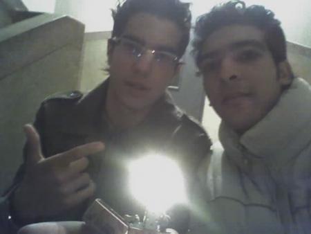 simo and mee and a zippo lighter